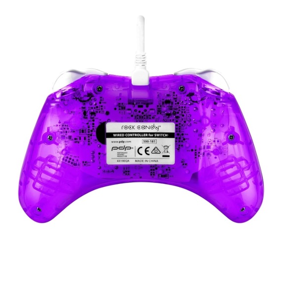 Nintendo Switch Wired Controller • Rock Candy • Cosmo Berry - Picture 5 of 11